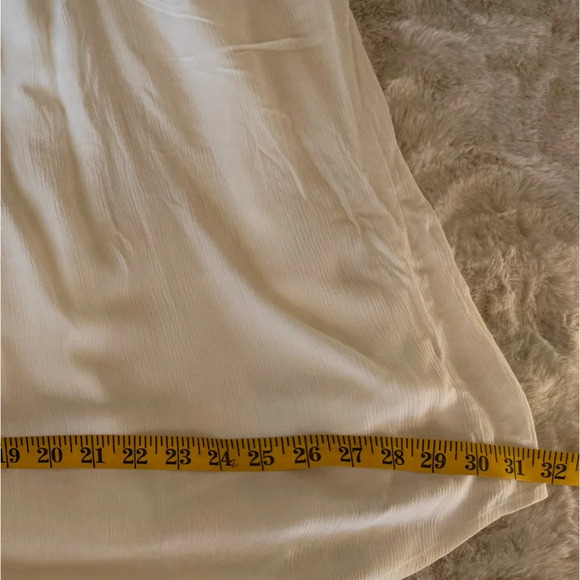 Liz Lange Maternity Dress cream color size medium - Picture 6 of 10